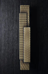 Ferretto handles FACE, Antikolt bronz, fém designe bútorfogantyú, 128 mm furattáv (1508912804)