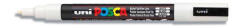 uni Dekormarker 0, 9-1, 3mm, PC-3M Uni Posca fehér (2UPC3MFEH) - azellato