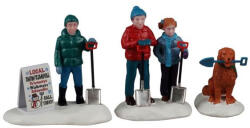 Lemax neighborhood snow shovelers Vail Village 2026