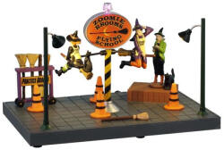  Lemax zoomie brooms flying school Spooky Town 2026