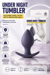 NMC Dop Anal Under Night Tumbler cu Bila Ponderata, Silicon Premium, 9.9 cm