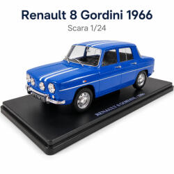 ATLAS Macheta Renault 8 Gordini 1966 albastra, scara 1: 24, (Vitrina Plexiglas Crapata), Outlet (2914-Ot5-2862)