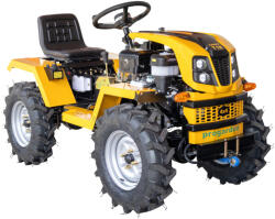 ProGarden Campo T18 Minitractor V27 4x4, 18CP, benzina, hidraulica fata-spate, roti 6.00-12