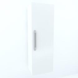 Spectral Mobila Armonia Suspendat vertical cu 1 usa cu maner front MDF Alb lucios