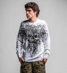 AFFLICTION tricou pentru bărbați cu mânecă lungă AFFLICTION - ROOTED - alb - A29583-WH