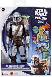 Star-Wars Star Wars Mandalorian Si Grogu Set Vanatorul De Recompense Figurina Cu Sunete (g2842) Figurina