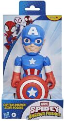 Spidey Prietenii Extraordinari Figurina Captain America Supradimensionata 22.8cm (f3711_g2462) Figurina