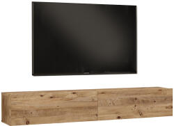 FDY Comoda TV suspendata Delora, culoare stejar sonoma, 180 x 31.6 x 29.6 cm
