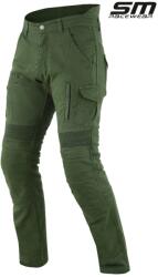 SM Racewear Pantaloni moto textili SM Racewear Cargo - Barbati - Urban Touring - Protectii CE - Intarituri Kevlar in zonele critice - Diverse culori (PTC009-34O)
