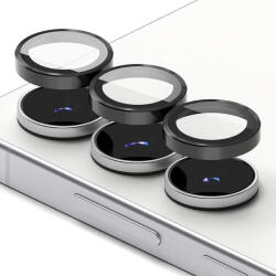 Ringke Протектор за камера - Ringke Camera Lens Frame Glass (2 pack) - Samsung Galaxy S25 FE - Черен