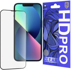 LITO Протектор за iPhone 13 / iPhone 13 Pro / iPhone 14 - Lito HD Pro Clear - черен