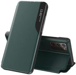Techsuit Калъф за Samsung Galaxy Galaxy S20 FE 4G / S20 FE 5G - серия eFold - тъмно зелен (KF233740)