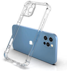 Techsuit Калъф за iPhone 13 Pro Max - Удароустойчив прозрачен силикон - прозрачен (KF2317982)