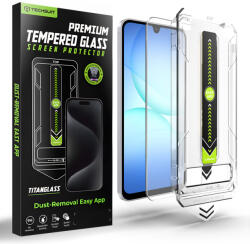 Techsuit Стъклен протектор за Samsung Galaxy A16 / A17 - TitanGlass CrystalHD - Techsuit - Прозрачен