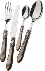 Bugatti Set tacâmuri Oxford maro în cutie cadou, 24 piese (OXBOM-S3250) Tacam