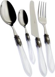 Bugatti Set tacâmuri Oxford alb în cutie cadou, 24 piese (OXB1M-S3250) Tacam