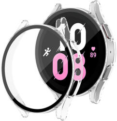 Techsuit Протектор за Samsung Galaxy Watch4 / 5 (40mm) + Протектор - Defense360 Pro - Clear