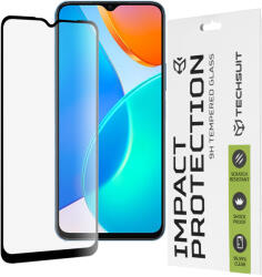 Techsuit Протектор за Honor X6 / X8 5G / 70 Lite - 111D Full Cover / Full Glue Glass - Черен
