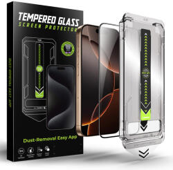Techsuit Протектор за iPhone 15 Pro - Techsuit - TitanGlass FullCover - Черен