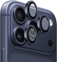 Blueo Протектор - Камера за iPhone 17 Pro / Pro Max - Blueo Metal Frame - Тъмносин