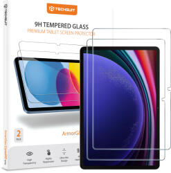 Techsuit Стъклен протектор за Samsung Galaxy Tab S9/S9 FE/S10 FE - Techsuit ArmorGlass CrystalHD (2 броя) - Прозрачен