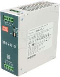MEAN WELL Alimentator Pulsatoriu MEAN WELL 240W 24VDC 0-10A pentru Șină DIN (XTR-240-24)