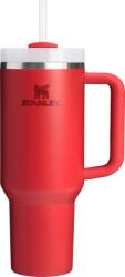 STANLEY Pahar termic cu pai Quencher H2.0 Flowstate Chili Red 1, 18 l (10-12574-0159)