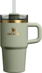 STANLEY Pahar termic cu mâner și pai Quencher H2.0 Flowstate Juniper 590 ml (10-12817-0325)