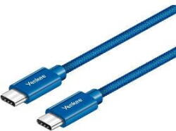 YENKEE YCU C101 BE USB C 2.0 / USB C 2.0 60W 1m (YCU C101 BE) - vexio