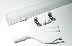 Optonica LED fénycső kapcsolóval / T5 / 16W / 1170x28mm / meleg fehér / TU5532 (TU5532)