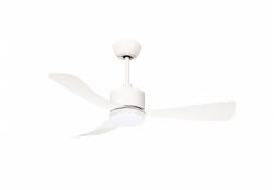 OPTONICA ventilátoros mennyezeti LED lámpa 18W 3CCT távirányítóval fehér (19120)