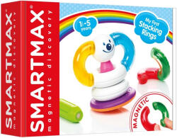 Smart Games SmartMax My First Stacking Rings, Set magnetic 10 piese, 1-5 ani (SMX241)