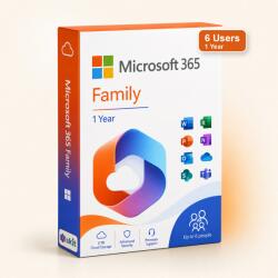 Microsoft Office 365 Family, Romana, subscriptie 1 an, 6 utilizatori (YEAR-EP2-32372) (YEAR-EP2-32372) (YEAR-EP2-32372)