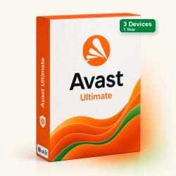 Avast Antivirus Avast Ultimate - 3 dispozitive - abonament 1 an (SKIT-1X0Y31K0XSPBOY) (SKIT-1X0Y31K0XSPBOY)