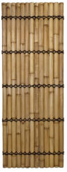  Félkör bambuszrúd kerítéspanel natúr sz: 90 cm x m: 240 cm