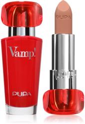 PUPA Vamp! Luminous Lipstick ruj pentru buze culoare 105 Light Chestnut 3.5 g