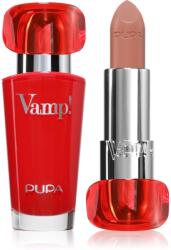 PUPA Vamp! Luminous Lipstick ruj pentru buze culoare 101 Warm Nude 3.5 g