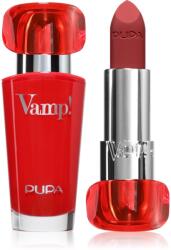 PUPA Vamp! Luminous Lipstick ruj pentru buze culoare 301 Intense Red 3.5 g