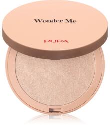 PUPA Milano Wonder Me Glow Pudra compacta ce ofera luminozitate culoare 102 - Pure Gold 7.5 g