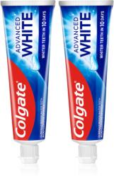 Colgate Advanced White Pasta de albire a dintilor impotriva petelor de pe smaltul dintilor. 2x75 ml