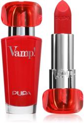 PUPA Vamp! Luminous Lipstick ruj pentru buze culoare 302 Ruby Red 3.5 g