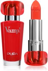PUPA Vamp! Luminous Lipstick ruj pentru buze culoare 306 Outstanding Orange 3.5 g