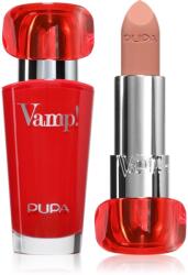 PUPA Vamp! Luminous Lipstick ruj pentru buze culoare 100 Naked Skin 3.5 g