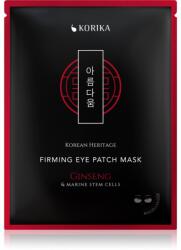 KORIKA Korean Heritage Ginseng & Marine Stem Cells Firming Eye Patch Mask masca pentru fermitate zona ochilor 2 buc Masca de fata