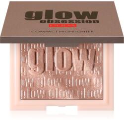 PUPA Milano Glow Obsession Pudra compacta ce ofera luminozitate culoare 002 - Rose Gold 6 g