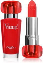 PUPA Vamp! Luminous Lipstick rúzs a telt ajkakért árnyalat 303 Red 3.5 g
