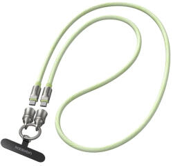 UGREEN L508 USB-C kábel, 1, 2 m, 60 W (zöld) (35500)