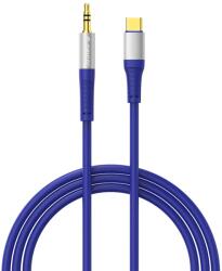 ORICO AXC-02 USB-C - 3, 5 mm jack audioadapter kábel, 20 cm, kék-ezüst