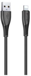 Awei cl-182l adatkábel, usb - lightning, 2.4a, 100cm, fekete, kompatibilis: Apple IPAD Air 2 / IPAD Pro 10.5, 2017, / iPhone 12