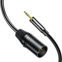 ORICO AXKF 3, 5 mm-es mini jack-XLR anya audiokábel, 5 m, fekete